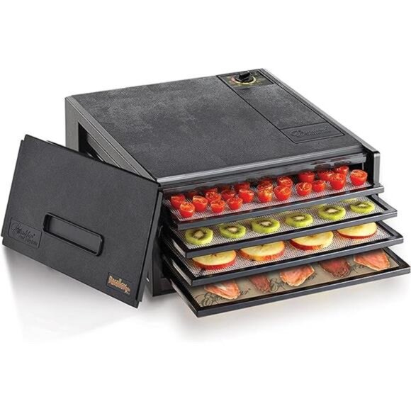 Electric Food Dehydrator Machine with Adjustable Thermostat, Temperature Control - Picture 6 of 6